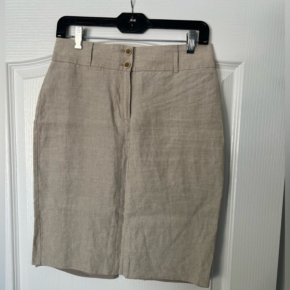 Banana Republic linen skirt